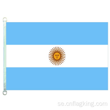 100% polyster 90 * 150 CM Argentina flaggor Argentina flagga